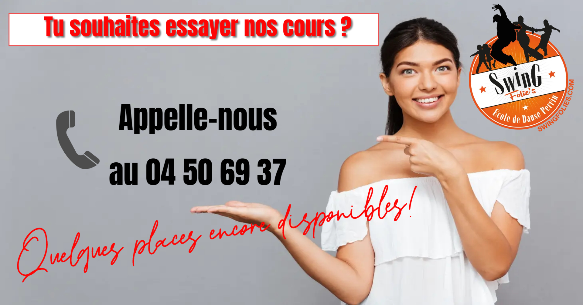  M′INSCRIRE POUR LES SEANCES D′ESSAI